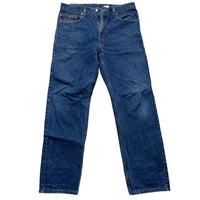 Levis Vintage 505 Navy Baggy Jeans (32W)