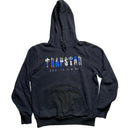 Trapstar Irongate Blue and Grey Camouflage Black Tracksuit (S)