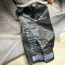 Prada Sport Red Tab Vintage Grey Hoodie Nylon Hood (XL)