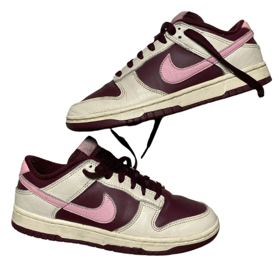 Nike Dunk Low Pink Mauve and White trainers (UK 6)