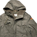 Schwarz Pasau Vintage Miltary Khaki German War Coat (XL)