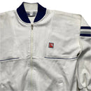 Vintage 80’s White and Blue Trakman Tracksuit Jacket (M)