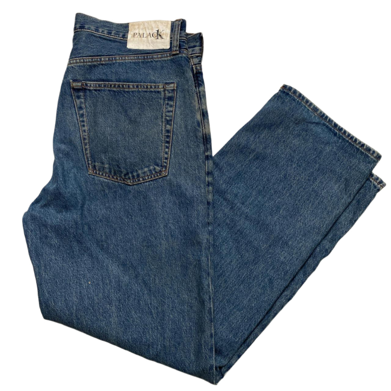 Palace Calvin Klein Blue Baggy Jeans (32W)
