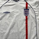 England Vintage Football Jersey White (L)