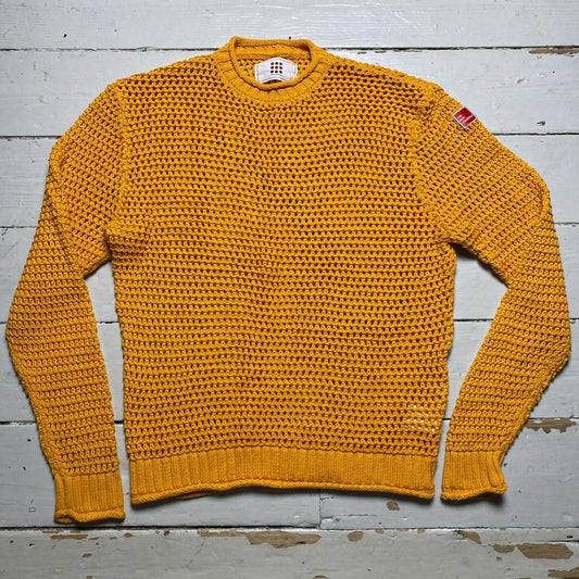 The New Originals Knit Jumper Yellow and Red