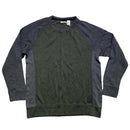DKNY Khaki Green and Grey Jumper (L)