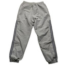 Adidas Silver and Grey Vintage Trackpant Shell Baggy Bottoms (L)