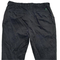 Polo Ralph Lauren Black and Green Pony Trousers (W 38)