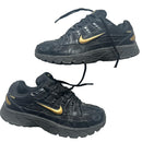 Nike P-6000 Black and Gold Trainers (UK 6)