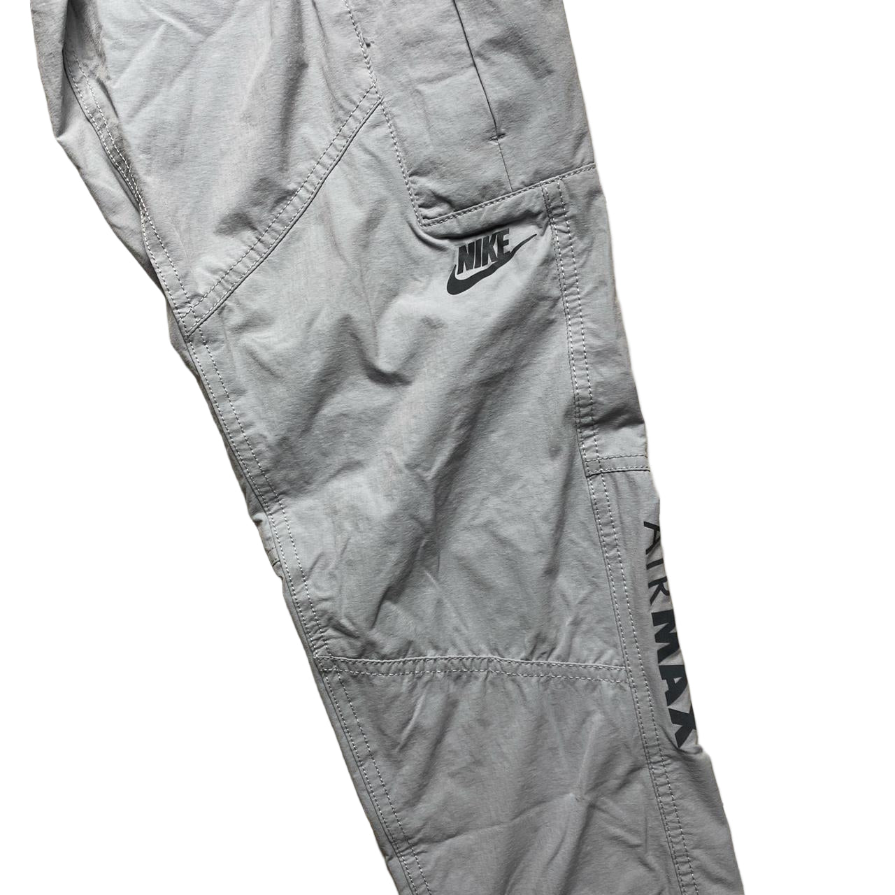 Nike Silver and Grey Air Max Cargo Trousers (M)