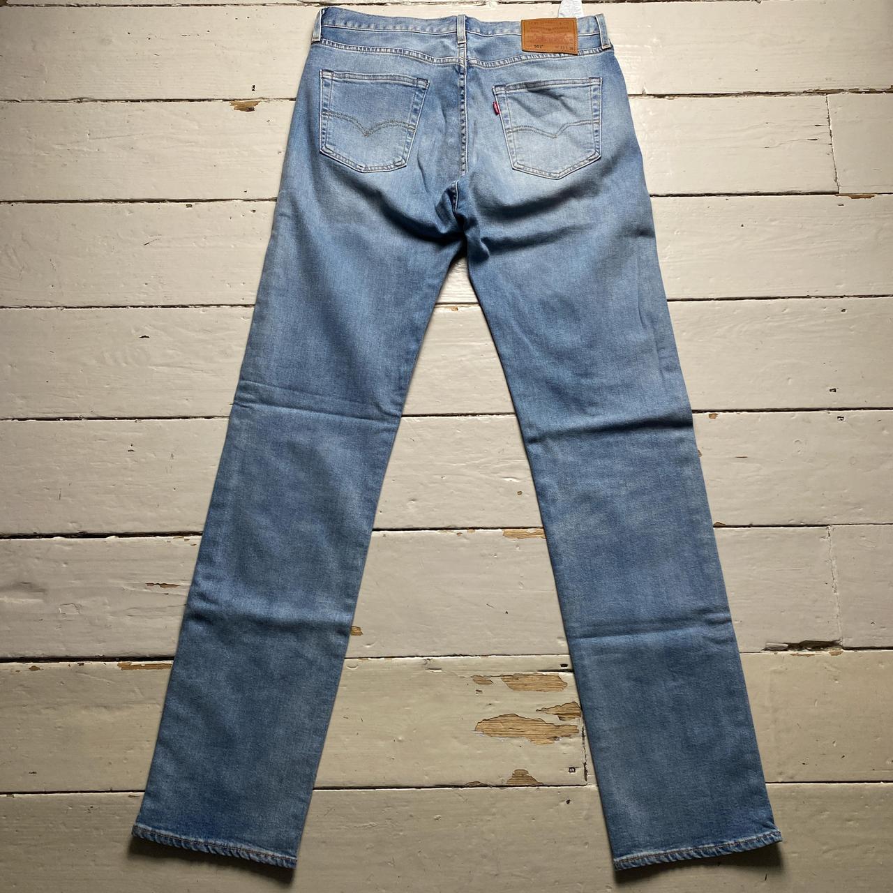 Levis 501 Light Blue Baggy Jeans