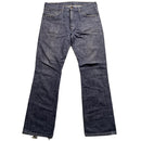 Levis Vintage 507 04 Grey Blue Blend Baggy Distressed Jeans (36W)