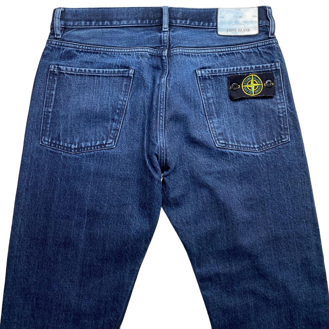 Stone Island Navy Jeans (34W)