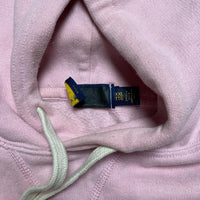 Ralph Lauren Polo Pink and Blue Pony Hoodie (2XL)