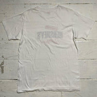Hersheys Vintage Certified Chocolate Lover White Brown and Red Womens T Shirt (L)