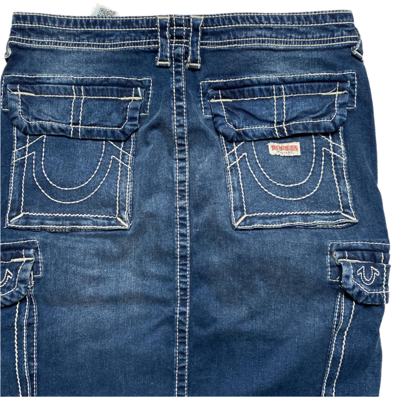 True Religion Womens Long Denim Skirt (30W)