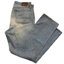 Polo Ralph Lauren Light Blue Stonewash Knee Distress Jeans (35W)