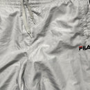 Fila Shell Trackpant Baggy Shorts Silver Black and Red (2XL)