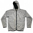 Nike Vintage y2k Silver Black Navy and Grey Fleece Lined Hoodie (M)