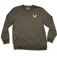 True Religion Khaki Green Jumper and Joggers Tracksuit (L)