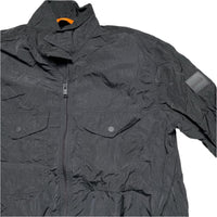 Hugo Boss Black and Orange Light Windbreaker Jacket (L)