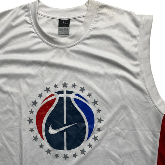 Nike Basketball Vintage y2k USA Vest Jersey (XL)