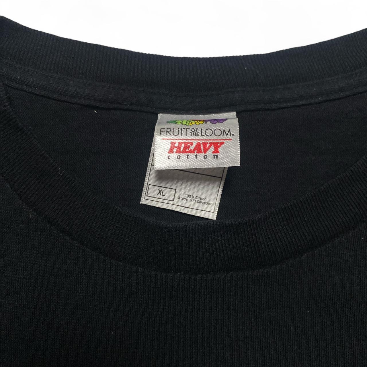 Football Beers Vintage 90’s Fruit of the Loom Black T Shirt (XL)