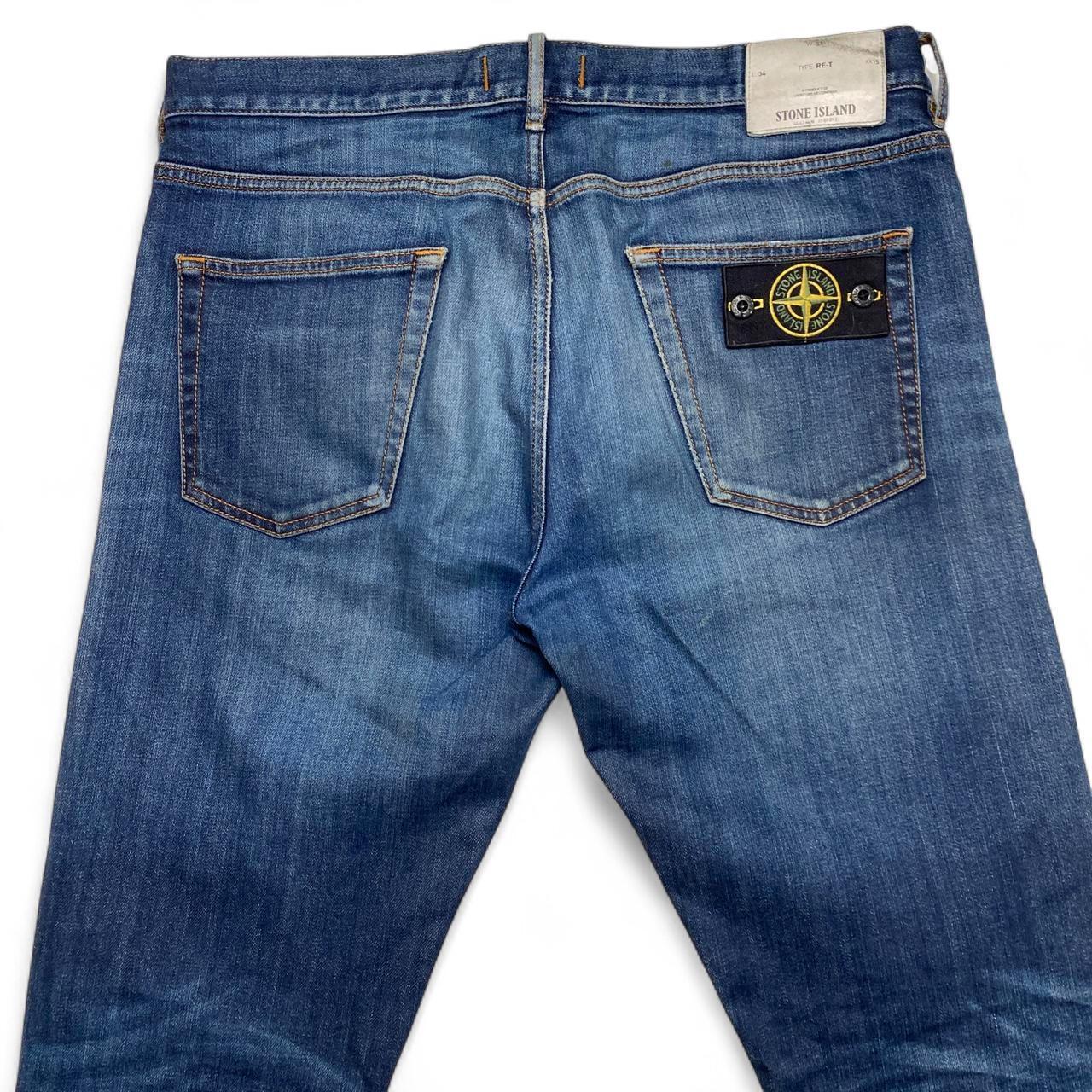 Stone Island Slim Dark Navy Jeans (33W)