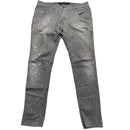 Armani Bleach Distressed Grey Jeans (38W)