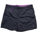 Polo Ralph Lauren Black and Purple Swim Shorts (M)