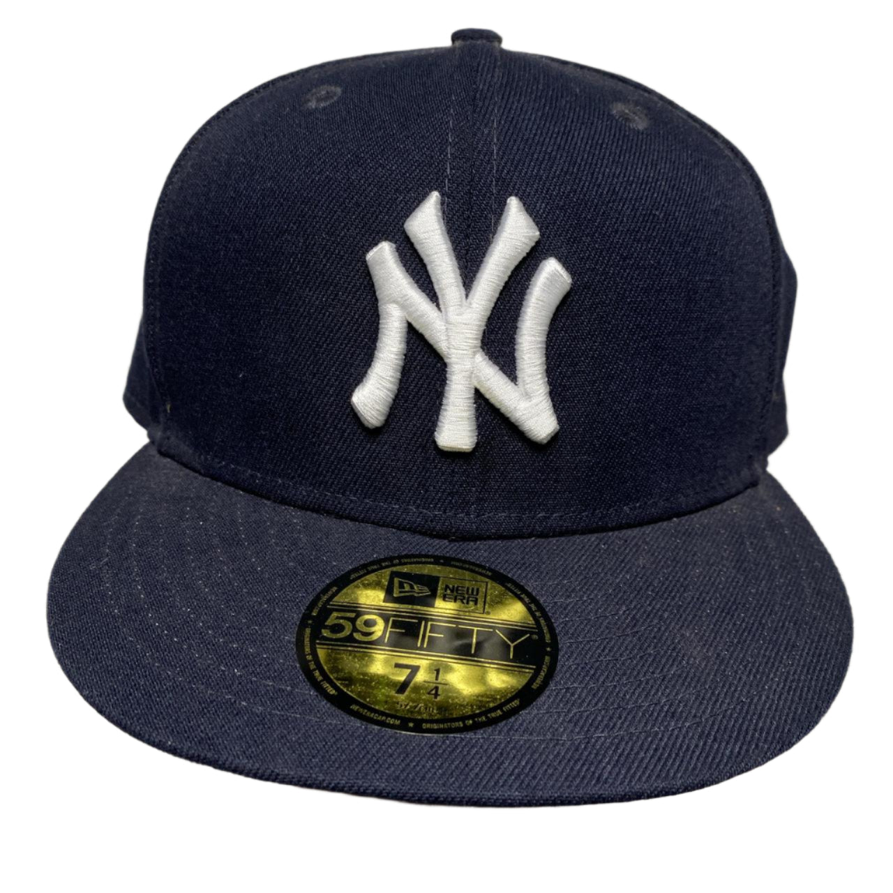 New York Yankees Navy and White Fitted Cap