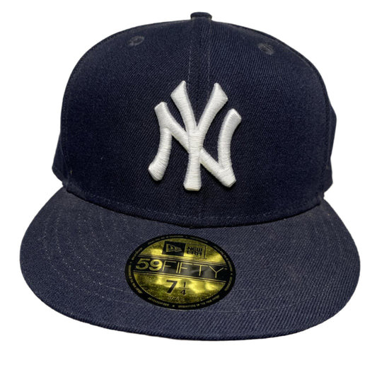 New York Yankees Navy and White Fitted Cap