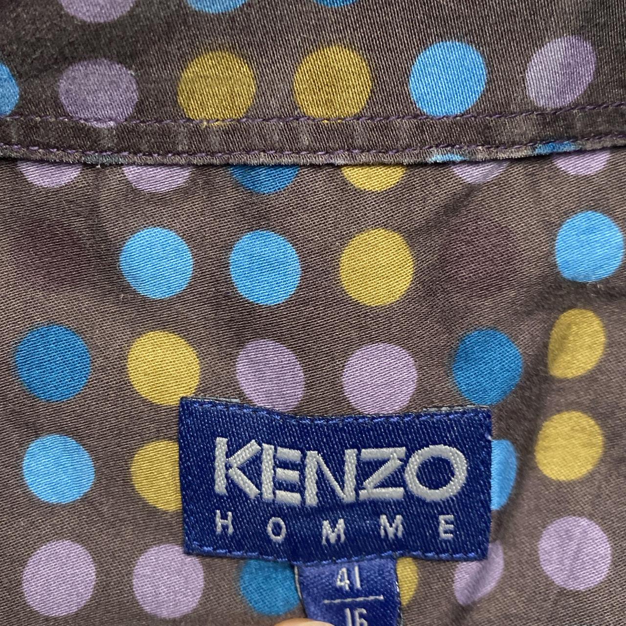 Kenzo Homme Purple Long Sleeve Shirt