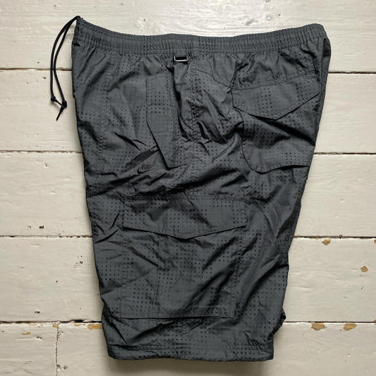 Nike Air Vintage Grey Cargo Shell Trackpant Shorts