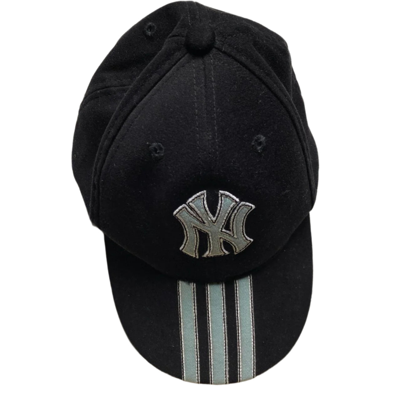 New York Yankees Adidas Black and Blue Suede Baseball Cap
