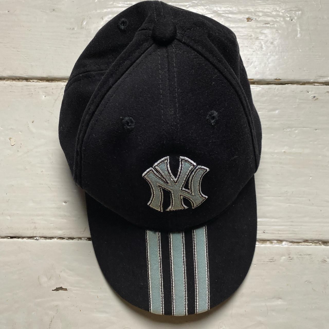 New York Yankees Adidas Black and Blue Suede Baseball Cap