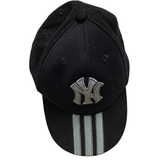 New York Yankees Adidas Black and Blue Suede Baseball Cap