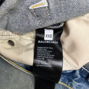 Balenciaga Unisex Blue Flared Baggy Jeans (2XS)