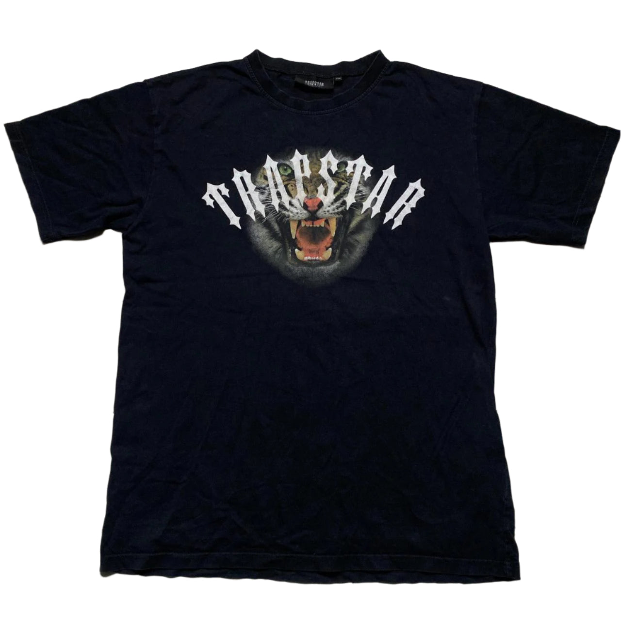 Trapstar Black Big Cat Leopard Cheetah T Shirt (2XL)