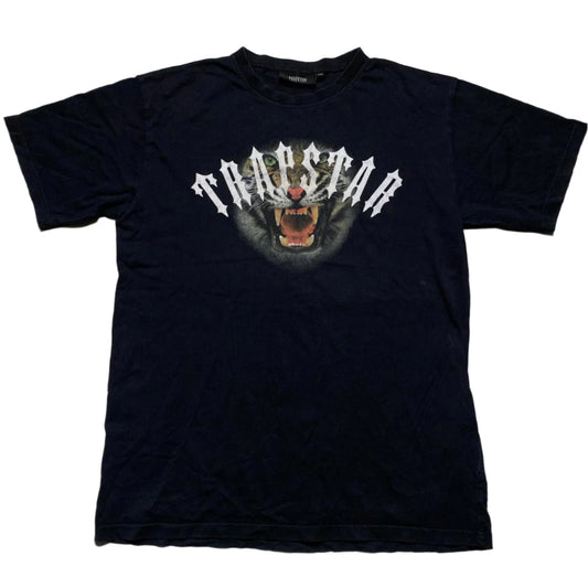 Trapstar Black Big Cat Leopard Cheetah T Shirt (2XL)