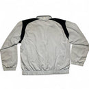 Adidas y2k Vintage Baby Blue Navy and White Nylon Shell Tracksuit Jacket (L)