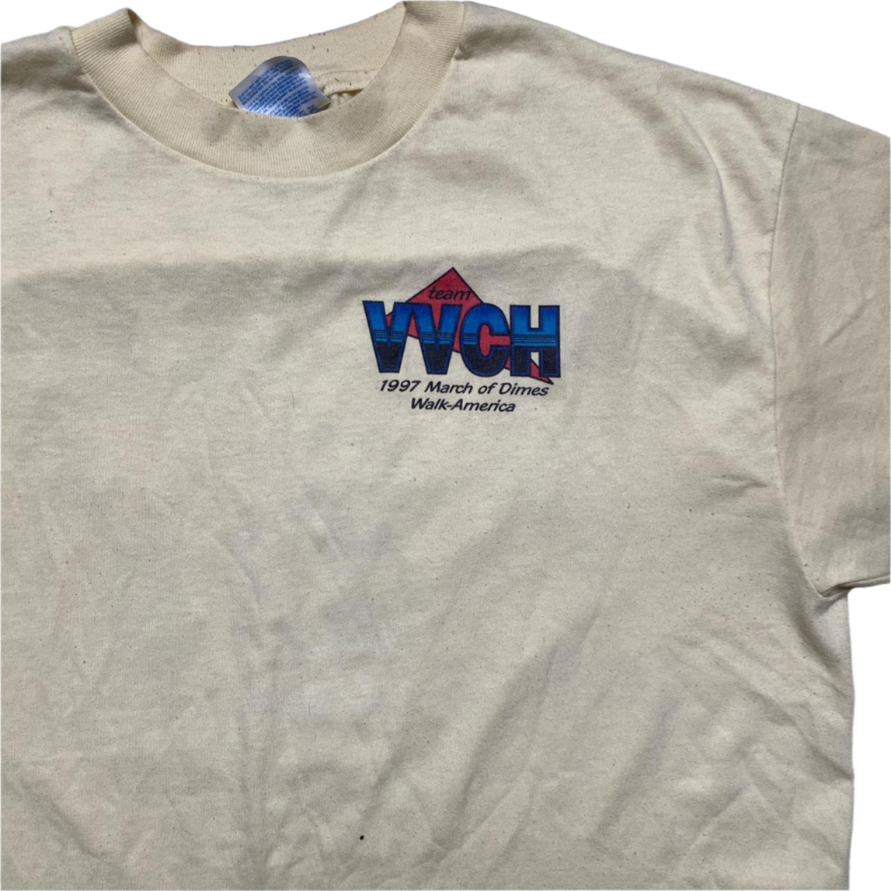 March of Dimes America 1997 Vintage Single Stitch T Shirt (L)