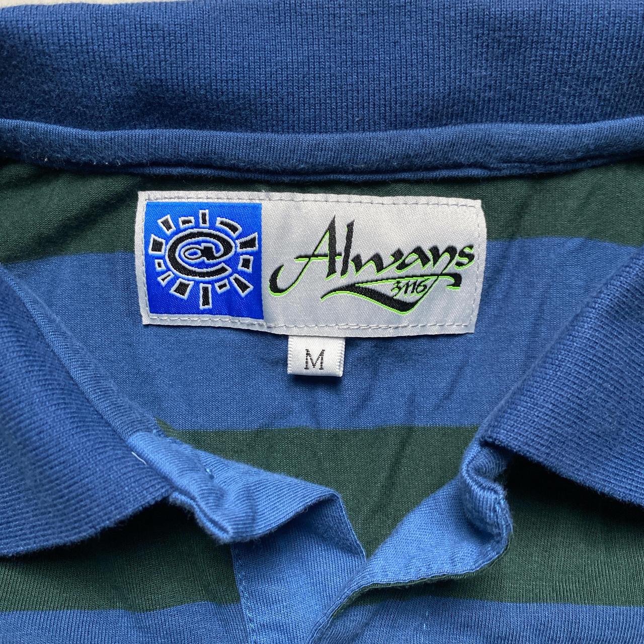 Always Do What You Should Do Blue and Green Lake Elsinore Polo Shirt