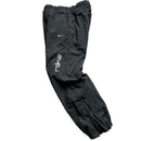 Nike Vintage Spellout Grey and White Shell Baggy Trackpant Bottoms (S)