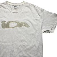 IDA Supply White and Silver T Shirt (L)