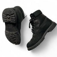 Timberland Black Nubuck High Top Boots
