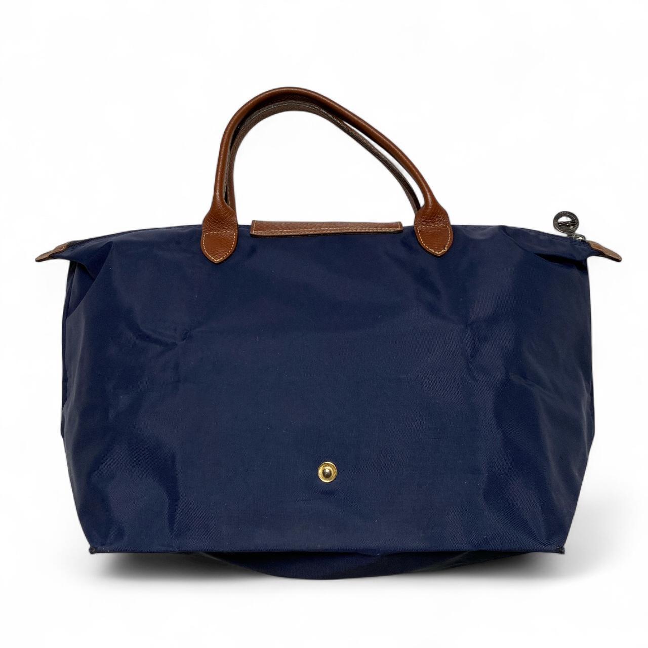 Longchamp Le Pliage Navy Blue tote bag