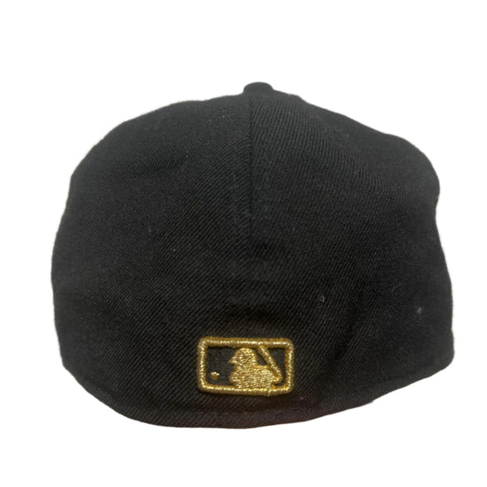 New Era LA Dodgers Black and Gold Fitted Hat