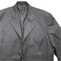 YSL Yves Saint Laurent Vintage Grey Wool Jacket (L)
