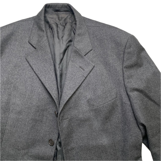 YSL Yves Saint Laurent Vintage Grey Wool Jacket (L)